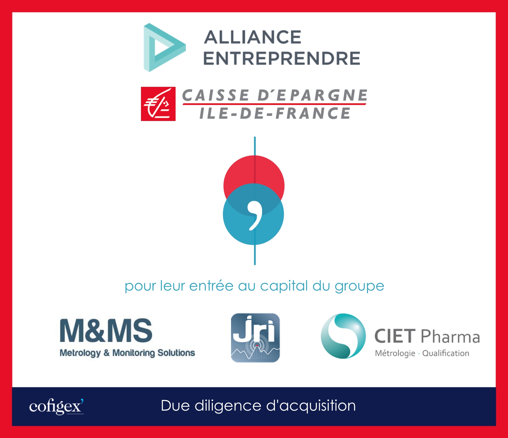 ALLIANCE ENTREPRENDRE & CEIDF - METROLOGY & MONITORING SOLUTIONS, JRI & CIET