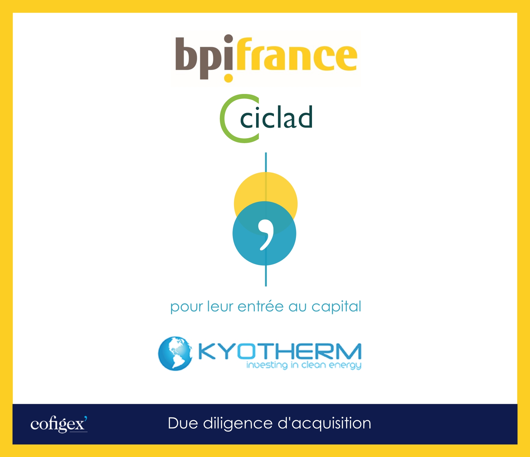 BPIFRANCE & CICLAD - KYOTHERM